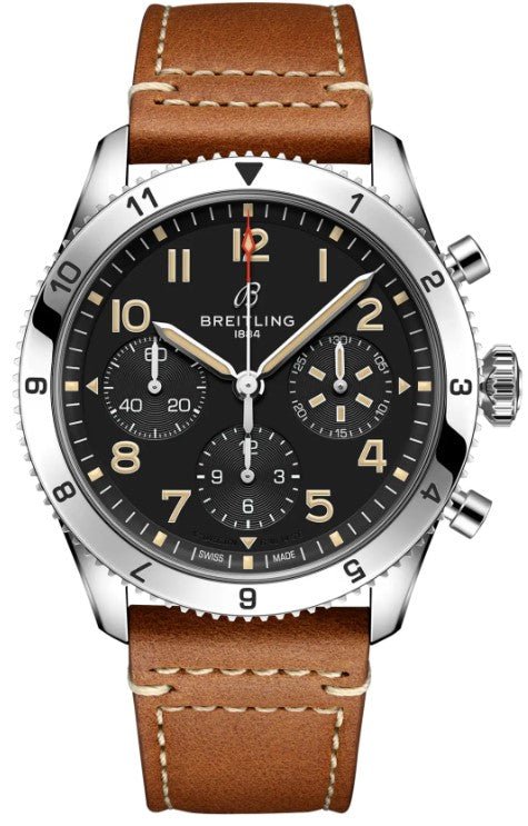Breitling Classic AVI Chronograph 42 P - 51 Mustang A233803A1B1X1 - The Arabian Watches