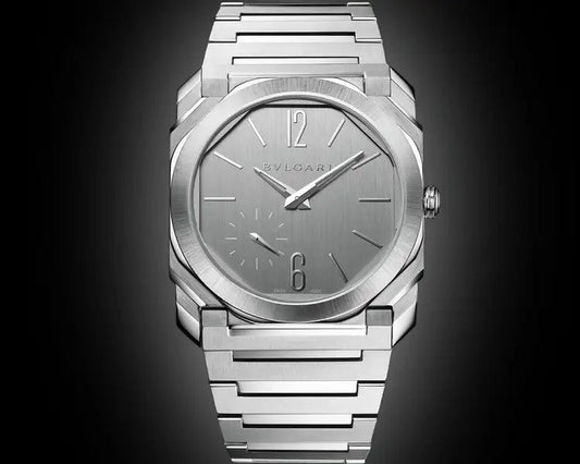 Bvlgari Octo Finissimo Automatic Men’s Watch – Titanium Case & Bracelet | Swiss Made Luxury Timepiece - The Arabian Watches