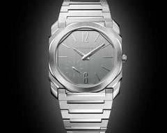 Bvlgari Octo Finissimo Automatic Men’s Watch – Titanium Case & Bracelet | Swiss Made Luxury Timepiece - The Arabian Watches