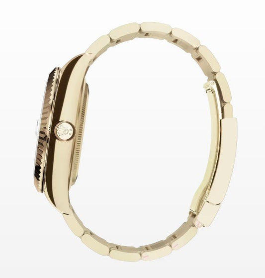 Rolex Sky - Dweller Oyster, 42 mm, yellow gold Reference 326938 - The Arabian Watches